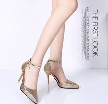 Load image into Gallery viewer, Women Elegant Thin High Heels Pumps