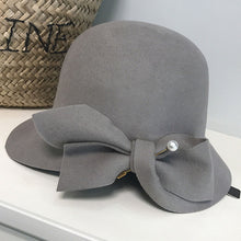 Load image into Gallery viewer, Elegant Formal Women Wool Felt Hat